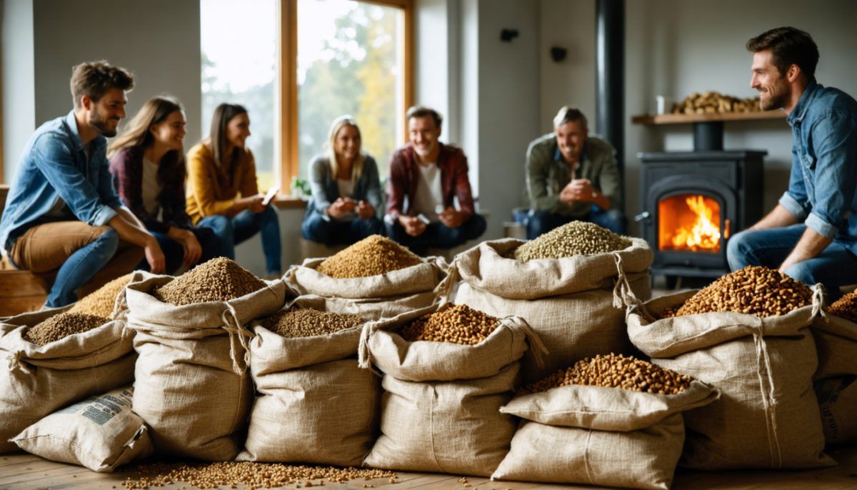 optimisez vos achats de pellets avec notre groupement d'achat associatif et profitez des meilleurs tarifs grâce à une commande collective avantageuse.