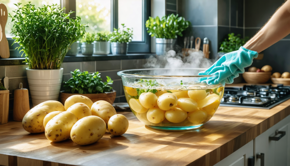 découvrez les bienfaits insoupçonnés de l'eau de cuisson des pommes de terre et comment elle peut améliorer votre maison au quotidien.