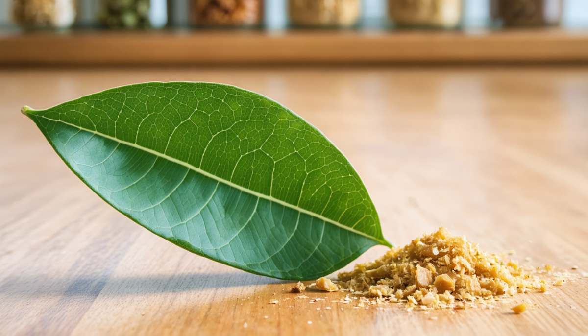 dites adieu aux mites alimentaires grâce à une astuce naturelle et efficace avec une simple feuille. protégez votre maison sans produits chimiques.