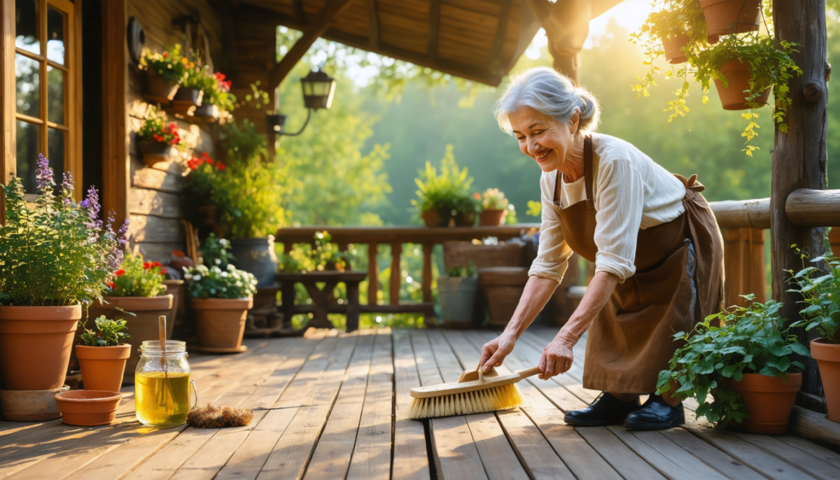 découvrez les secrets de grand-mère pour redonner éclat et propreté à votre terrasse en bois, avec des astuces naturelles et efficaces pour un entretien facile et durable.
