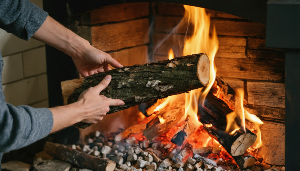 découvrez un geste simple et méconnu à réaliser avant d’allumer votre feu, capable de doubler l’efficacité de votre bois de chauffage et d’optimiser la chaleur produite.