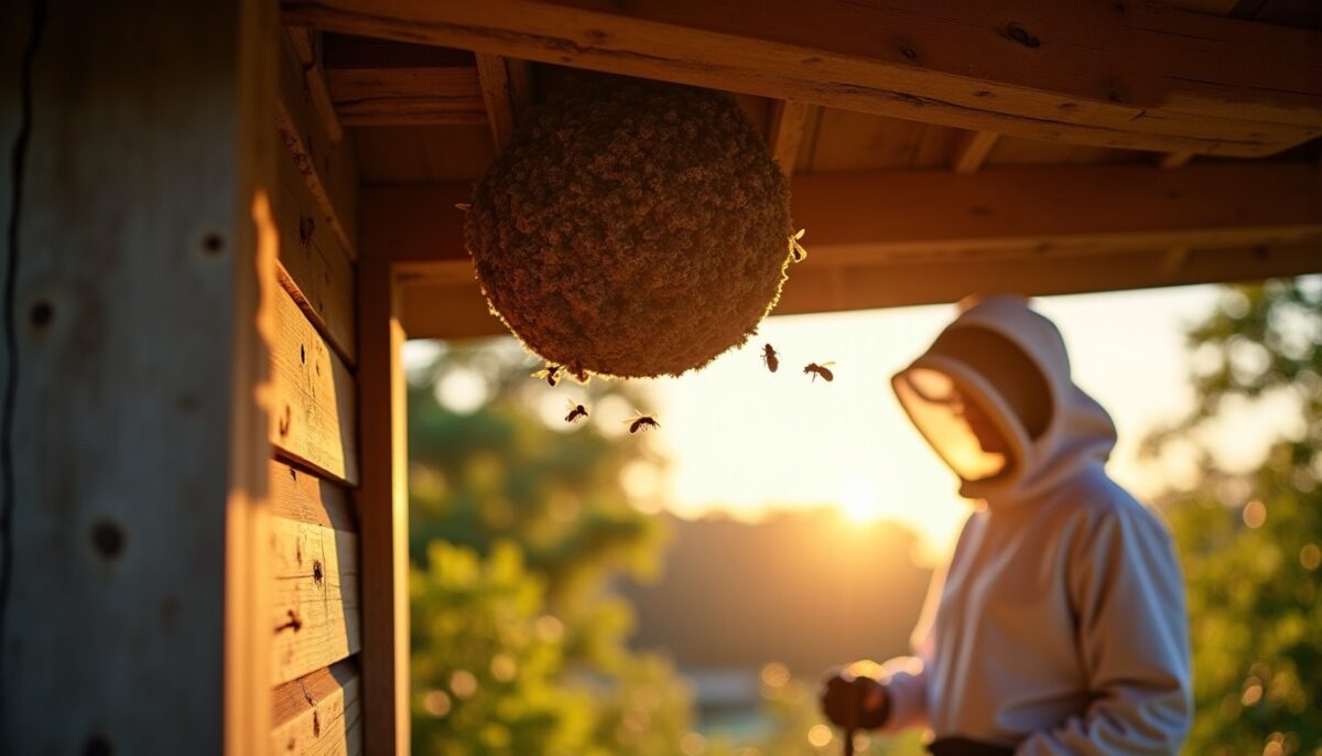 Nid de bourdon sous la toiture : 3 méthodes sûres pour s’en débarrasser