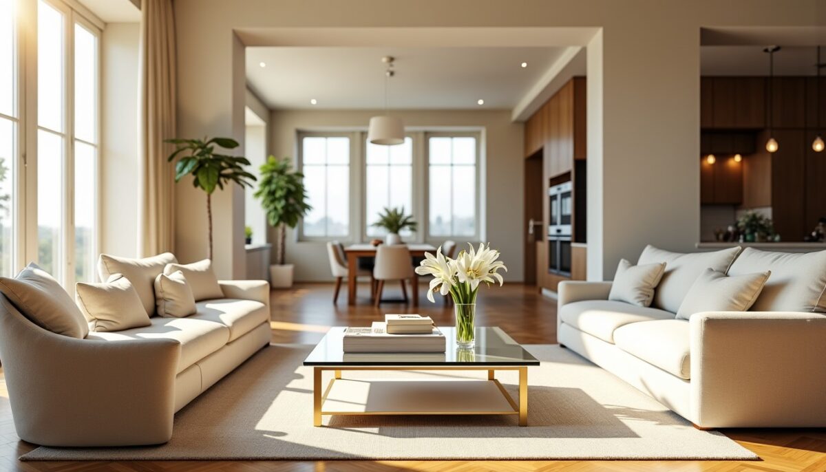 La teinte ivoire : l'intemporelle alliée d'un intérieur raffiné