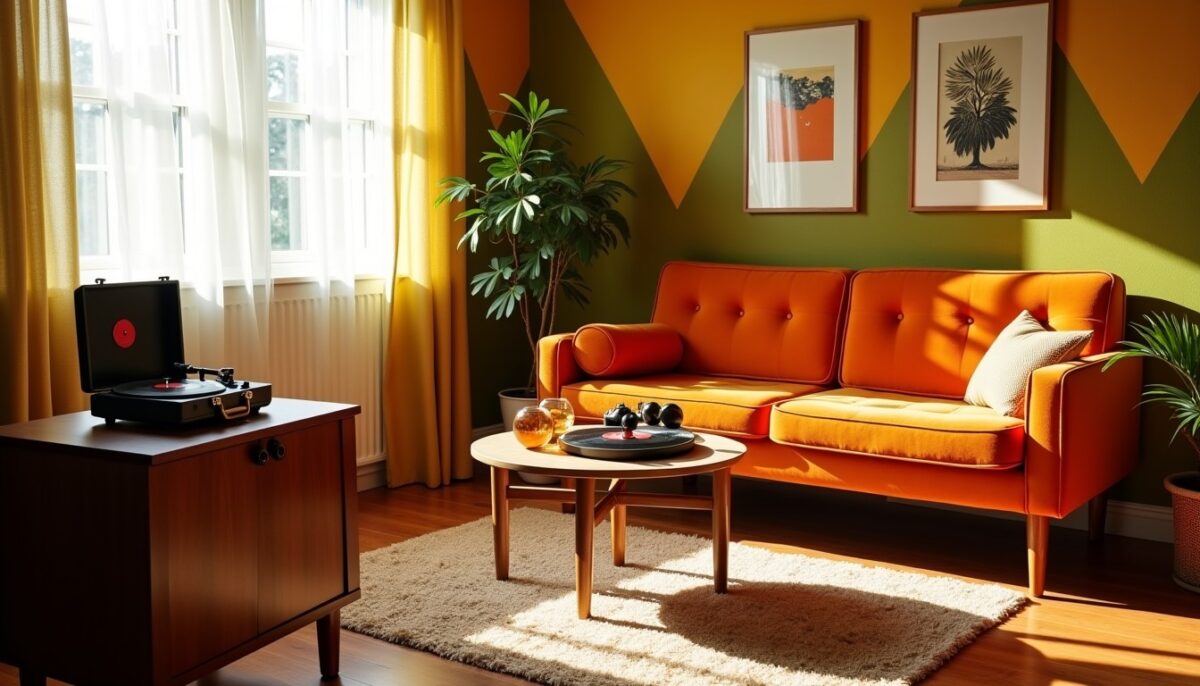 Transformez votre intérieur avec une déco groovy inspirée des années 70