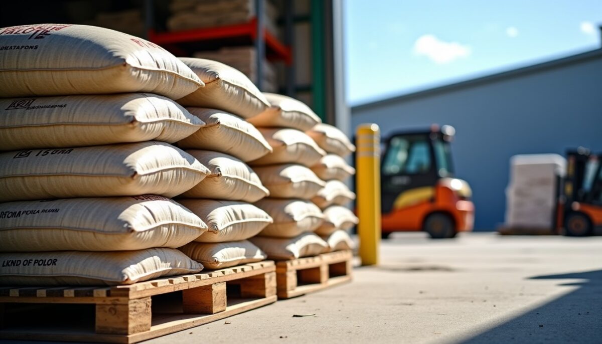 Tarifs des palettes de granulés de bois : 66 sacs de 15 kg